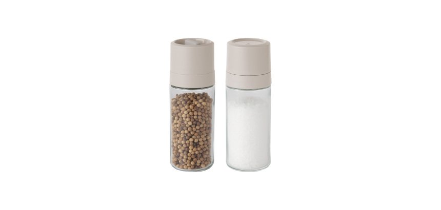 BergHOFF 2-delige peper en zout set Balance Moonbeam