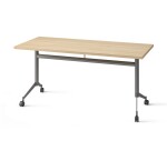Inklapbare tafel POLLY, L.160 x D.70 cm, eiken blad