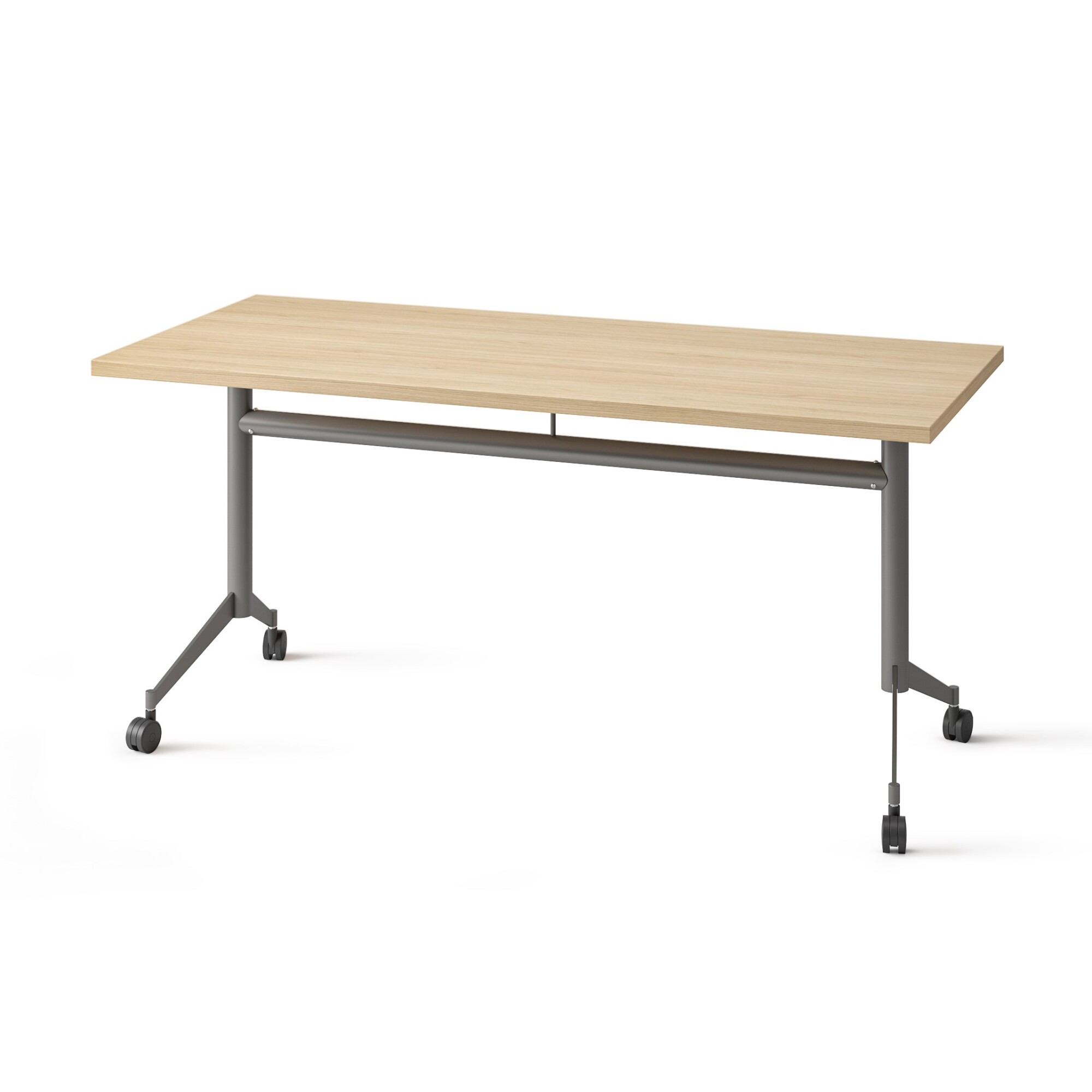 Table rabattable POLLY L.160 x P.70 cm Plateau Chêne