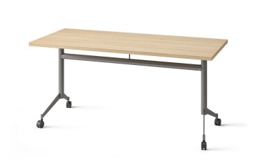 Inklapbare tafel POLLY, L.160 x D.70 cm, eiken blad