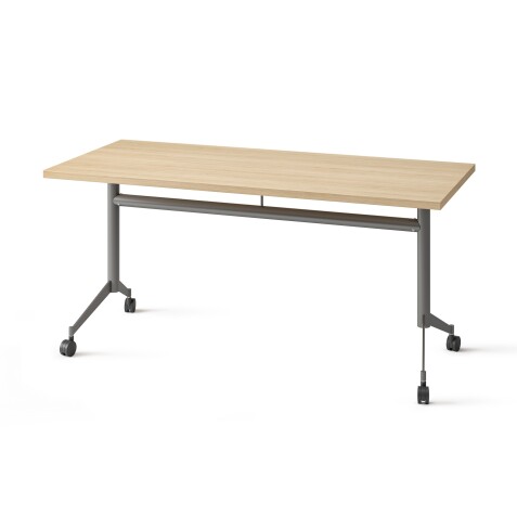 Table rabattable POLLY L.160 x P.70 cm Plateau Chêne