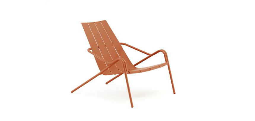 Fauteuil détente d'extérieur OUDON - structure aluminium
