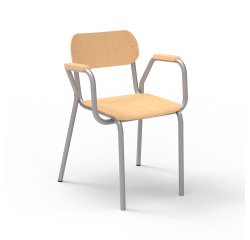 Fauteuil professeur Fabiano avec accoudoires - Taille T6
