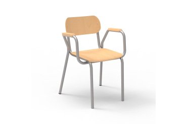 Fauteuil professeur avec accoudoires