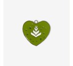 Llavero metálico "I love you so matcha"