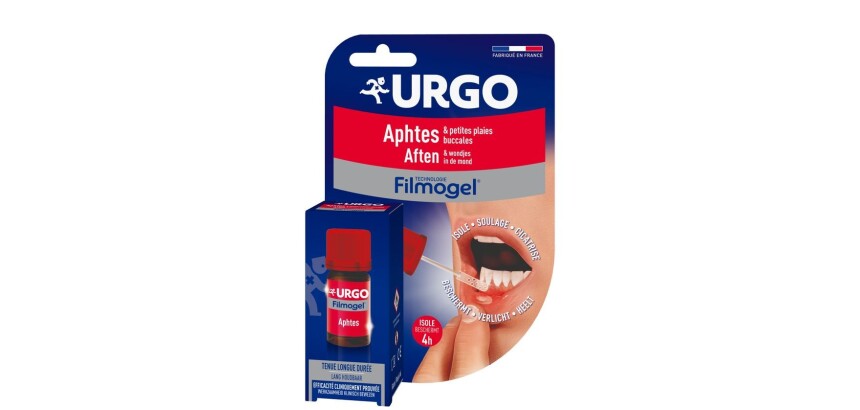Urgo aphtes goût fruit gel film 6 ml