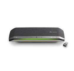 Altavoz bluetooth para audioconferencias HP Poly Sync 40+ USB-A/USB-C con certificación Teams