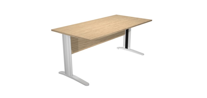 Mesa oficina Presto An 160 cm patas metal L