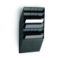 Trieur mural 6 cases FLEXIBOXX Durable A4 paysage noir