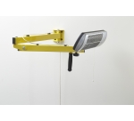 Bras support projecteur de quai et support radian chauffant
