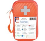 Trousse de secours Électricien 4 personnes en PU orange