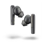 Auricular HP Poly Bluetooth Voyager Free 60+ UC Teams USB-A Negro con estuche de carga con pantalla táctil