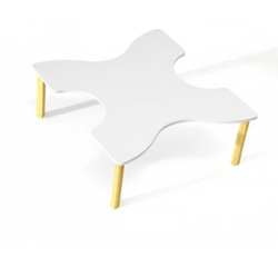 Tafel Fabiano Kids  in X-vorm - Maat T2- Kleuterklas
