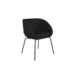 Chaise JULA, pieds métal noirs