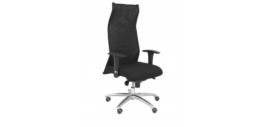 Sahuco XL hasta 160kg  tapizado - Negro