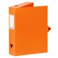 Boîte de classement plastique Viquel Class Doc - Essentiel Recycle - dos 6 cm - orange