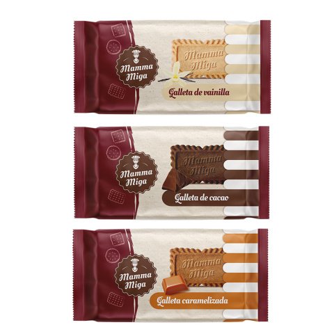 Galletas MM Speculoos Mix 3 Sabores Caja 200 Unidades