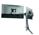 Bras support écran double PRO fixation pince