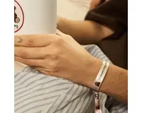 Pulsera de tela "Te quiero beary much"