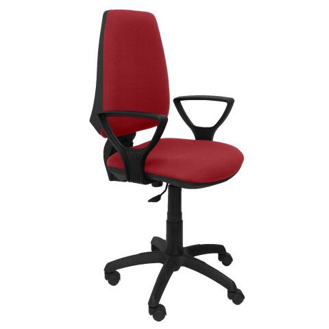 Silla Elche CP bali brazos fijos - Granate