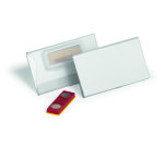 Porte-Badge 40x75 mm avec aimant FIXPLUS - Boîte de 25