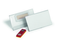 Porte-Badge 40x75 mm avec aimant FIXPLUS - Boîte de 25