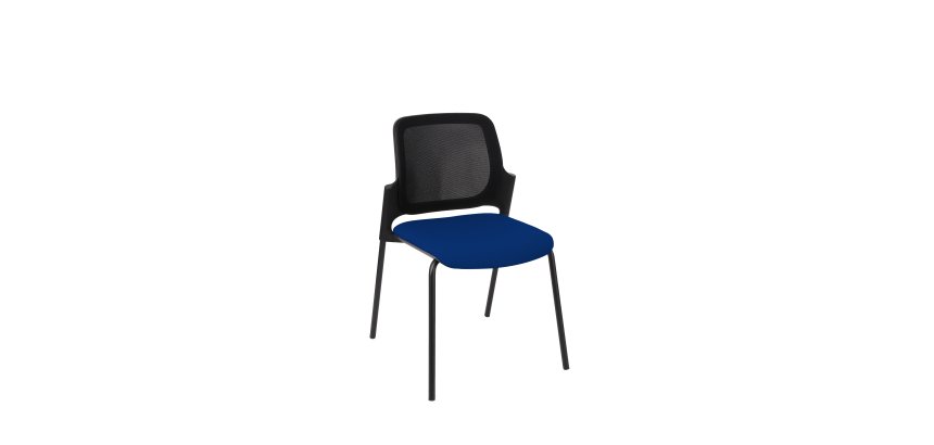 Chaise Aspen dossier maille - accrochable