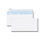 Enveloppe blanche 110 x 220 mm GPV 80 g sans fenêtre - Boîte de 500