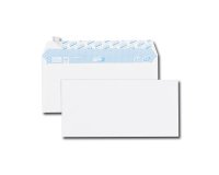 Enveloppe blanche 110 x 220 mm GPV 80 g sans fenêtre - Boîte de 500