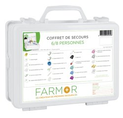 Coffret de secours Multirisques 6/8 personnes