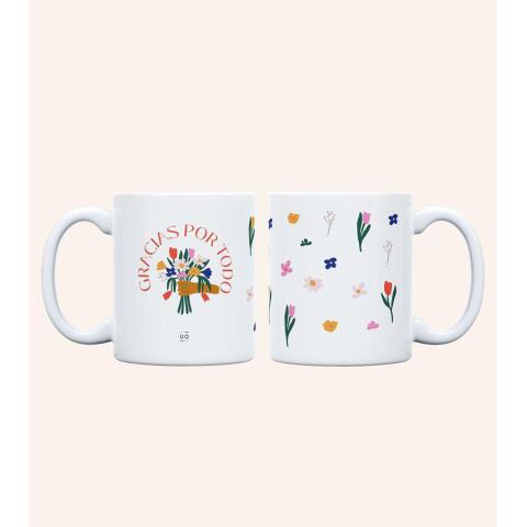 Taza "Gracias por todo" 350ml, cerámica