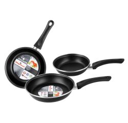 Set de tres sartenes Kenia Magefesa 18-20-24 cm