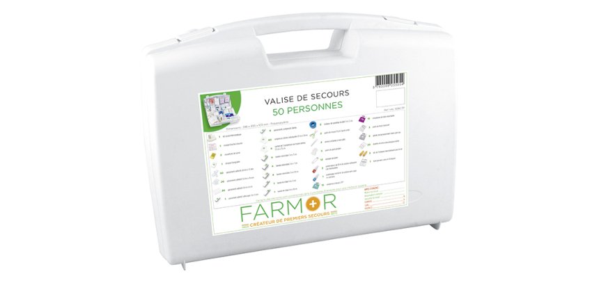 Valise de secours Multirisques 50 personnes