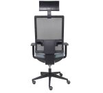 Bureaustoel HORNA met hoofdsteun