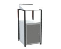 Pupitre à patins et plan inclinable 1 bloc porte 150 kg