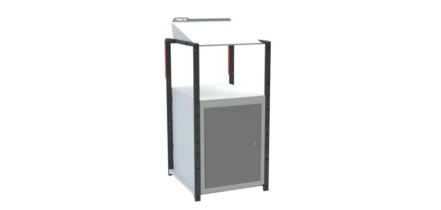 Pupitre à patins et plan inclinable 1 bloc porte 150 kg