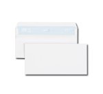 Enveloppe blanche 110 x 220 GPV 80 g sans fenêtre blanche - Boîte de 500