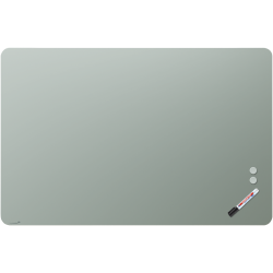 Tableau en verre mat 100x150cm - Sage Green- Coin Arrondi - Legamaster
