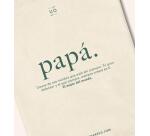 Bolsa Tela Regalo "Papá definición" NEW
