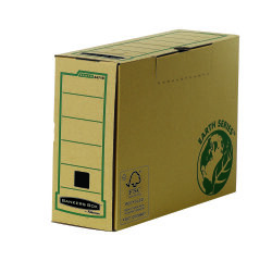 Pack 20 Cajas de archivo definitivo folio 100mm Fellowes con montaje manual
