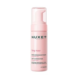 nuxe very rose - mousse aerienne nettoyante - 150ml