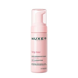 nuxe very rose - mousse aerienne nettoyante - 150ml