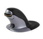 Ratón ergonómico vertical inalámbrico ambidiestros Fellowes Penguin, tamaño S
