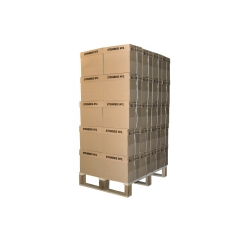 Papier récyclé Steinbeis N°1 Classic White A4 80 gr - palette jetable de 200 ramettes avec 500 feuilles