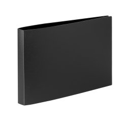 Classeur 4 anneaux plastifié CREATIV'GALLERY VIQUEL A3 format paysage - Dos 4 cm - coloris noir