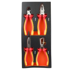 Module 4 pinces VDE 1000V pour servante d'atelier