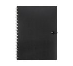 Protège documents personnalisable A3 Géode CREATIV'GALLERY VIQUEL polypropylène opaque 60 pochettes - 120 vues - noir