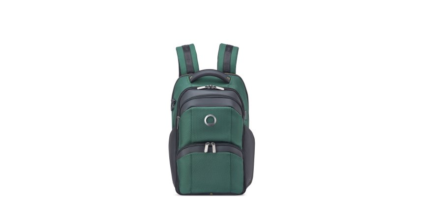 DELSEY DLC PRO - Sac à dos vert pour ordinateur portable 15.6"