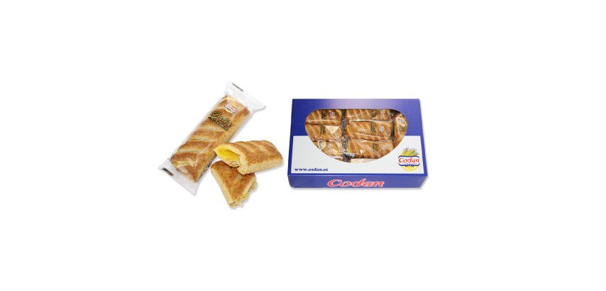 Pastas de caña de crema Codan  - Caja de 18 unidades