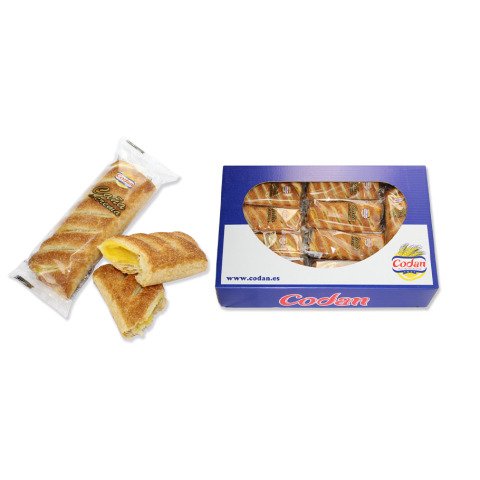 Pastas de caña de crema Codan - Caja de 18 unidades